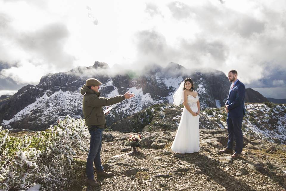 Mountaintop Elopement