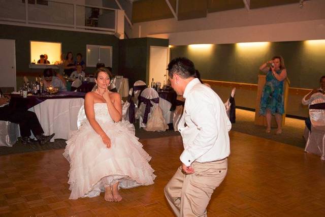 Victoria, British Columbia wedding reception