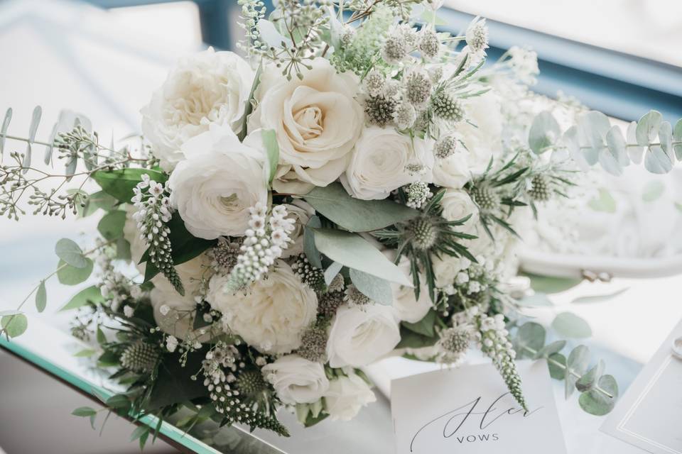 Ceremony Arch florals