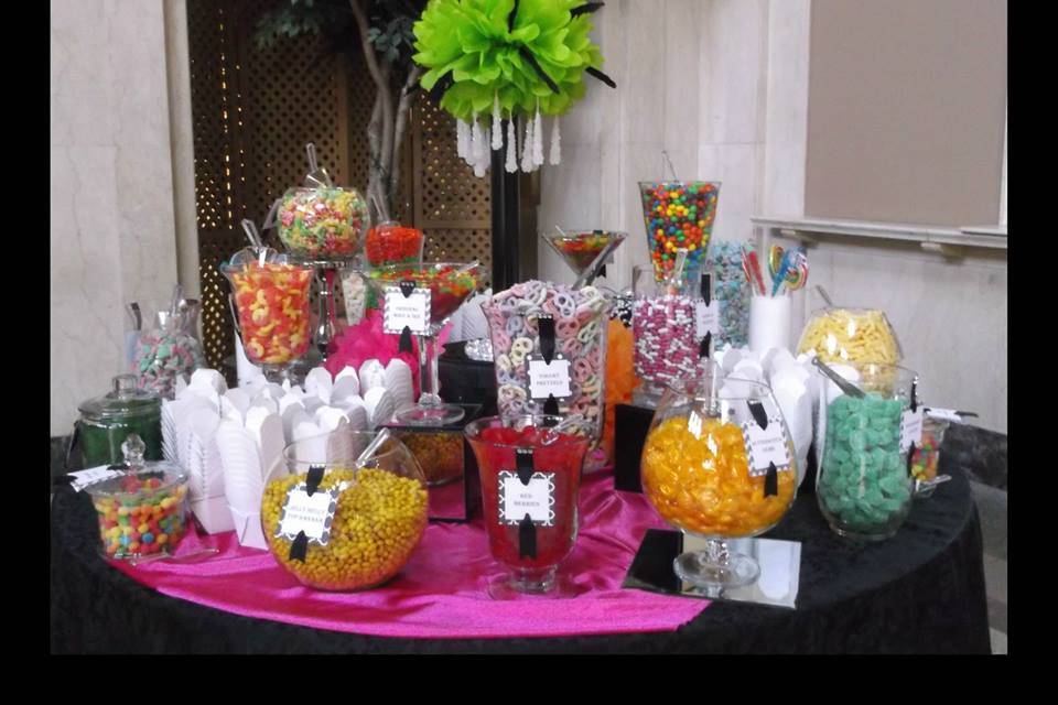 Corporate Candy Table