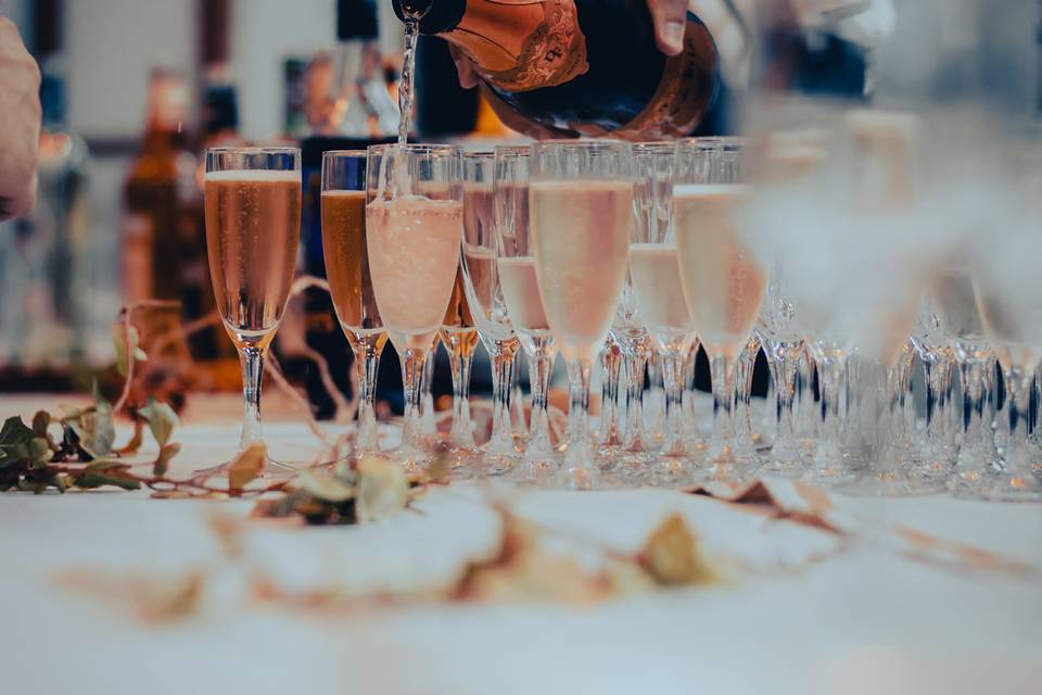 Champagne reception