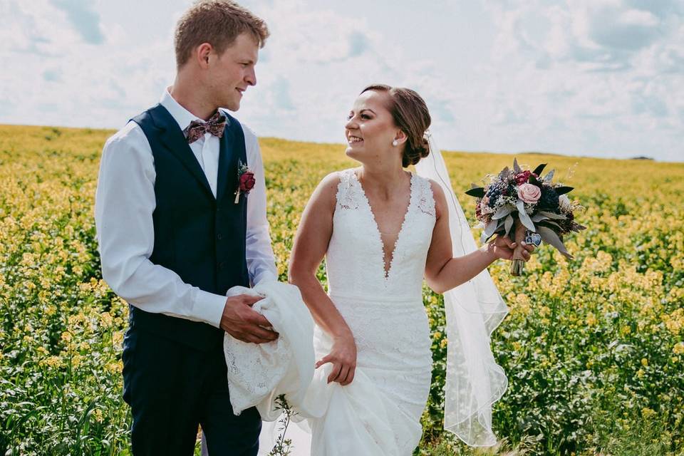 Saskatchewan wedding