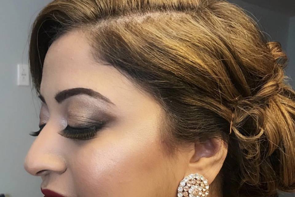 Bridal look