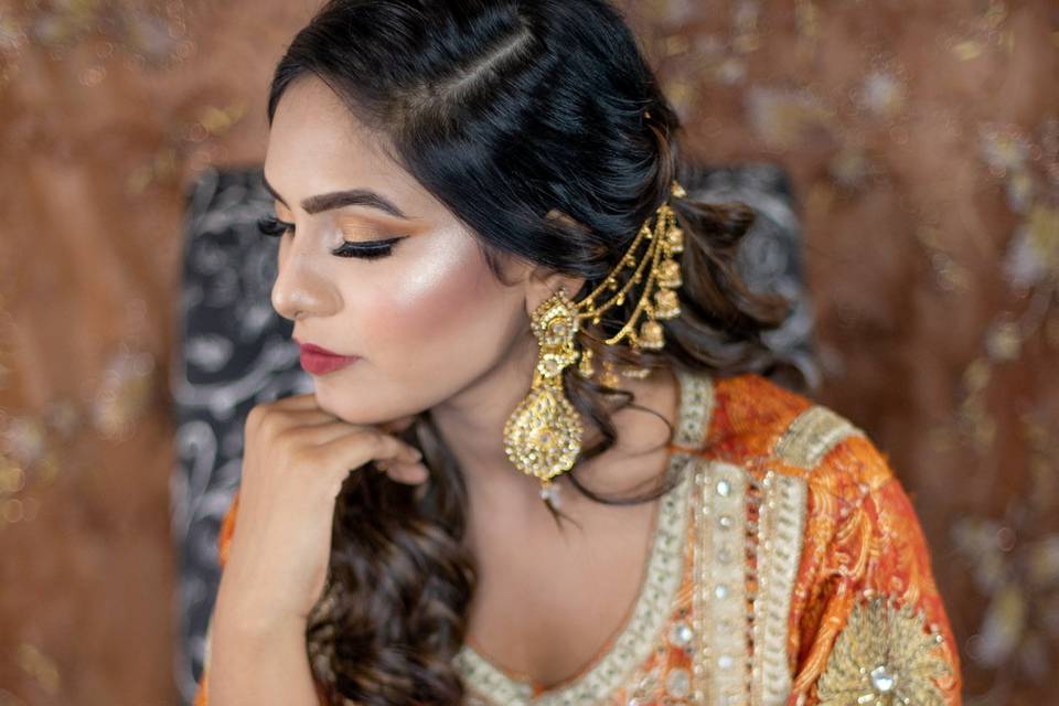 Bridal look