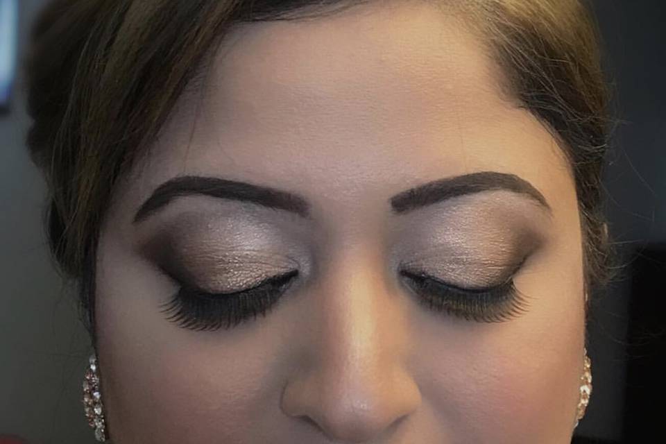 Bridal makeup & hair