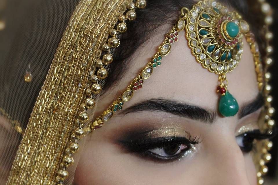 Bridal makeup