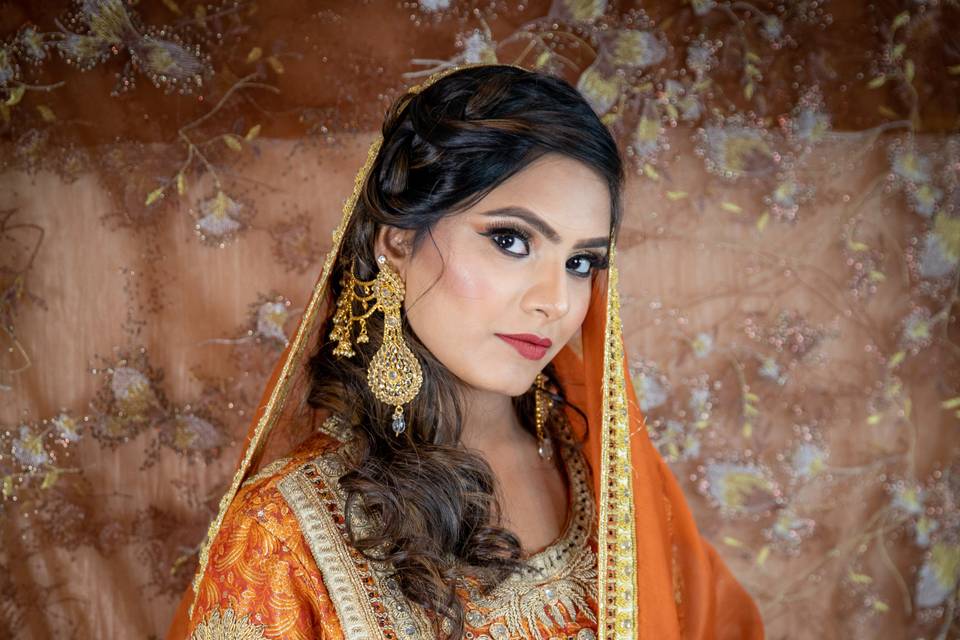 Bridal look