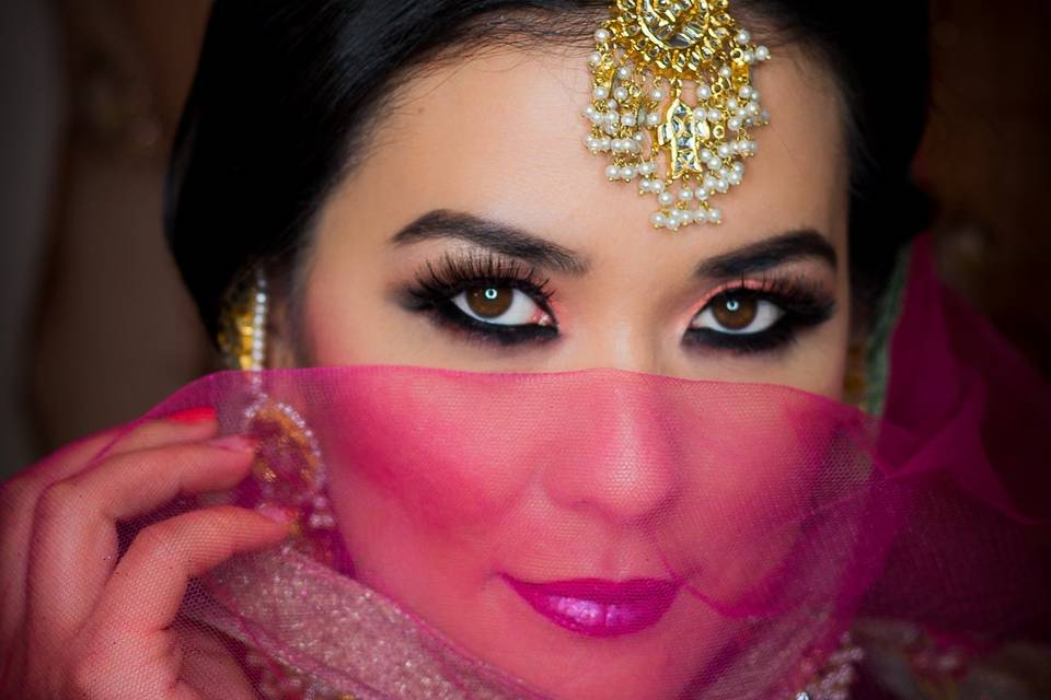 Bridal makeup