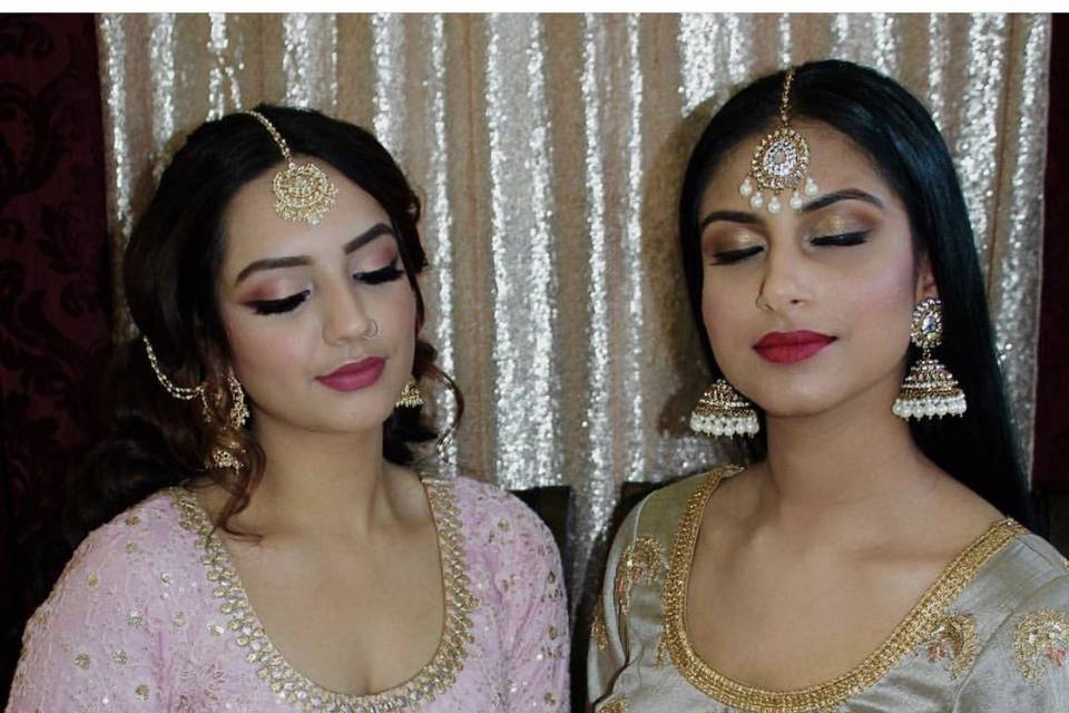 Bridal makeup/hair