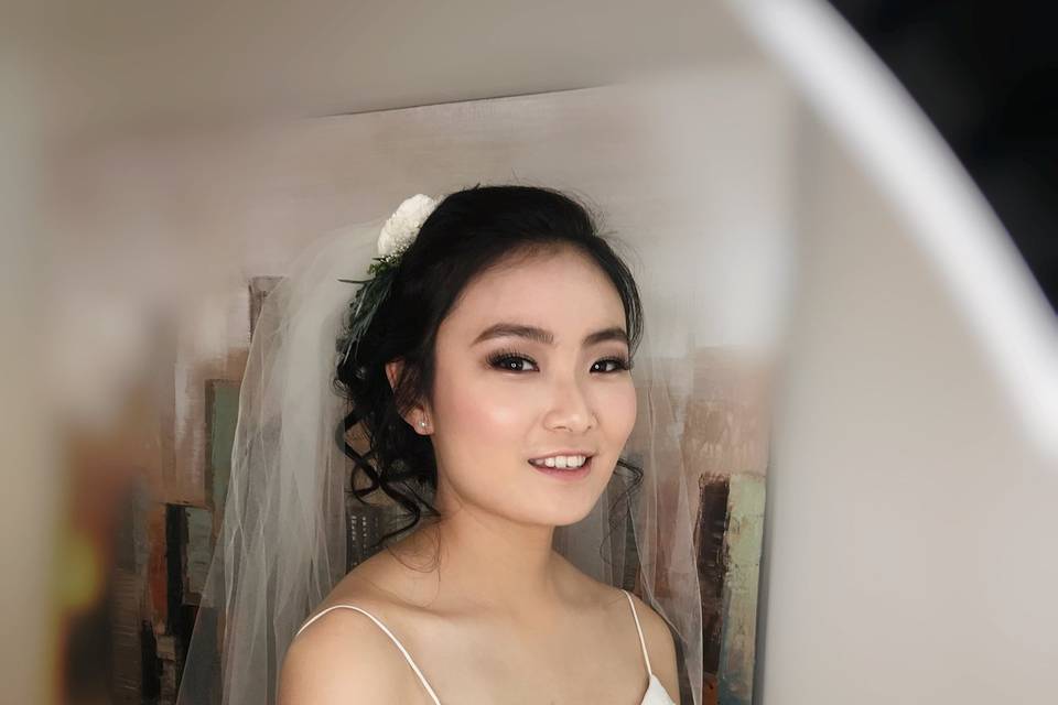 Bridal makeup & Hair