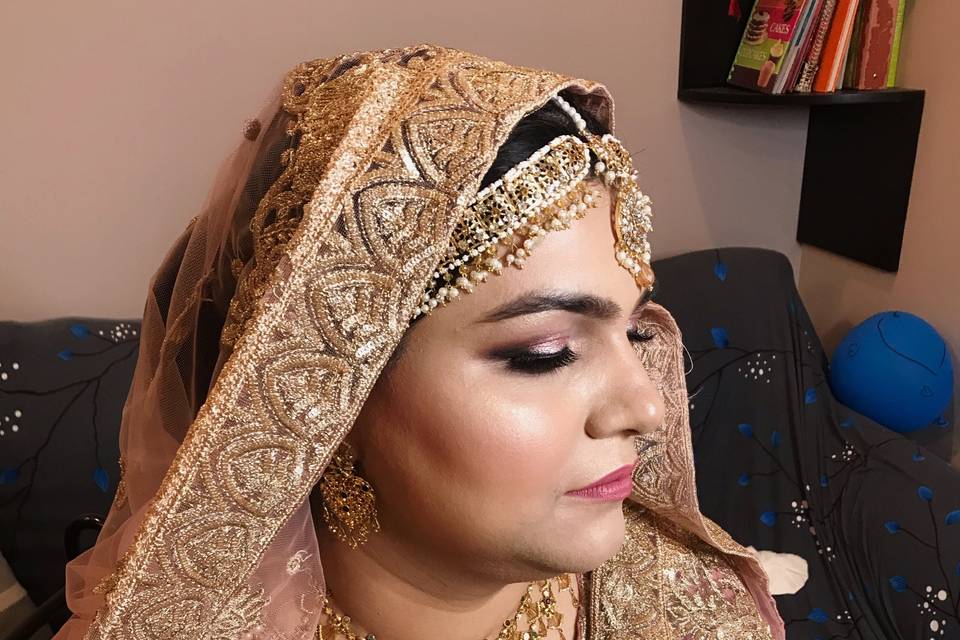 Bridal makeup