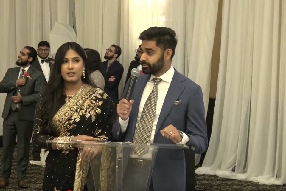 Into the mic