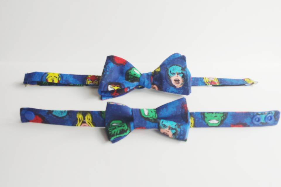 Adult and Baby bow tie sets