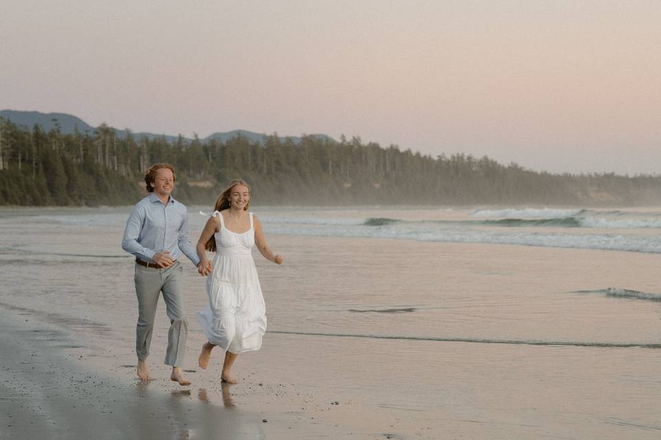 Fun-loving couple photo