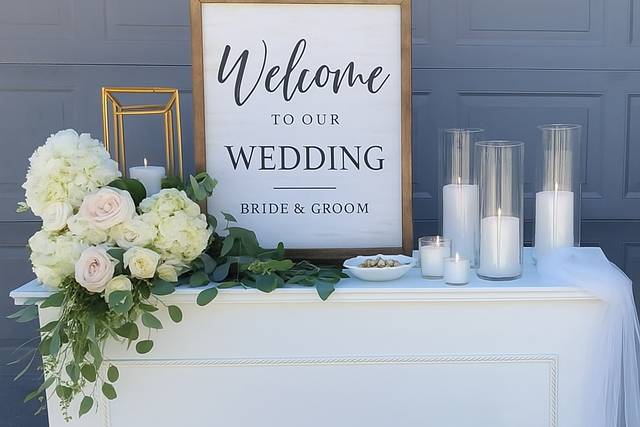 Wedding set ups