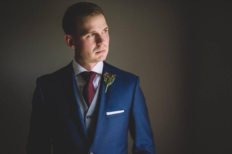 Groom portraits