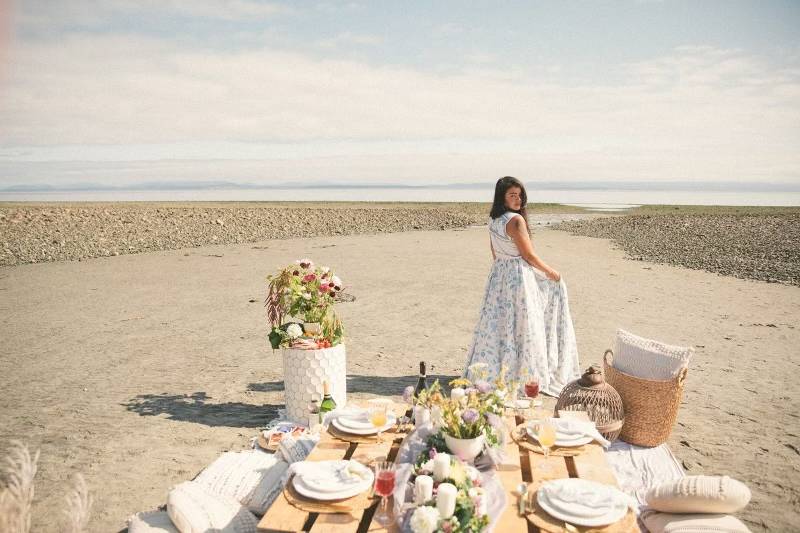 Beach picnic