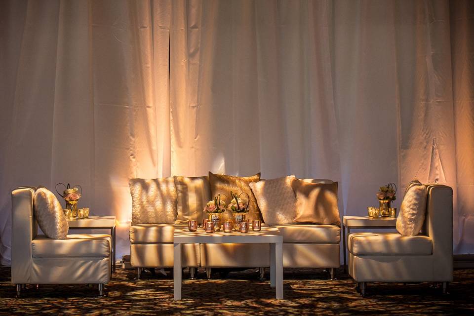 Wedding guest lounge