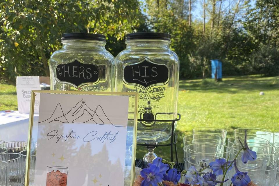 His & Hers Cocktails
