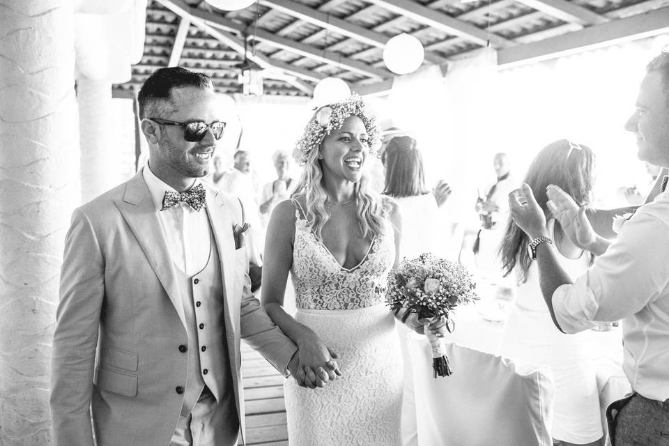 Beach wedding in Mexico