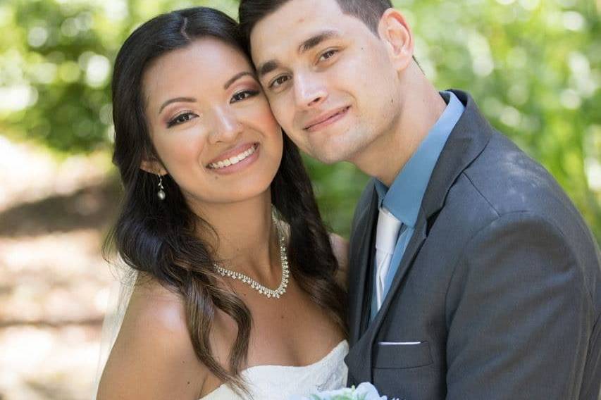 Bridal hair and makeup