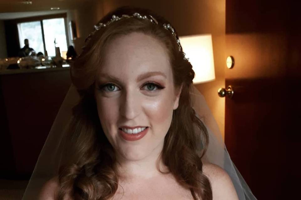 Bridal hair and makeup