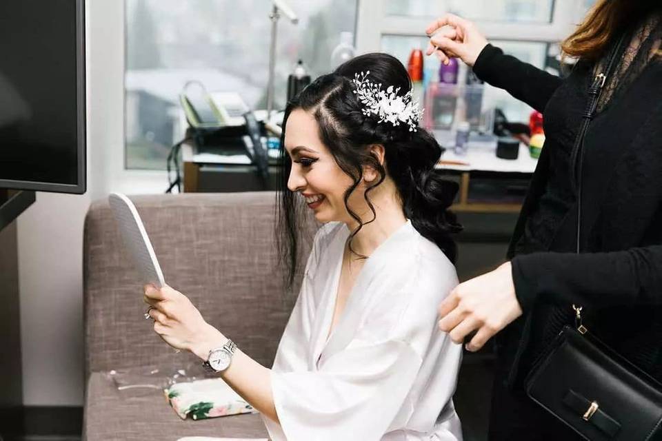 Bridal Hair Makeup