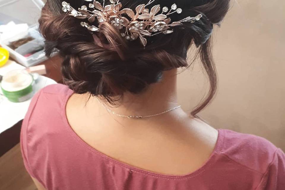 Jewel hair pin