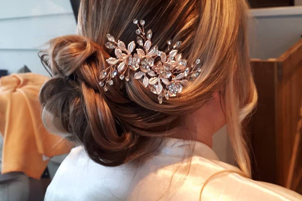 Elegant updo