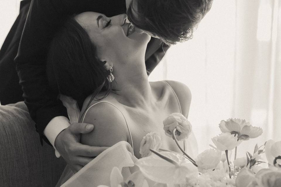 Intimate wedding portraits