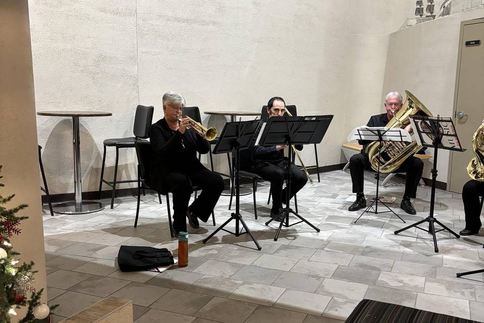 Brass at the college