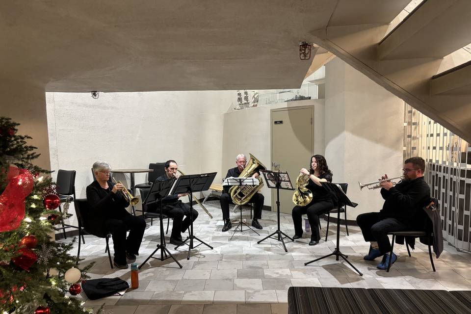 Brass at the college