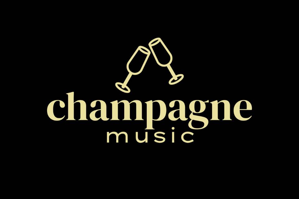 Champagne Music name and logo