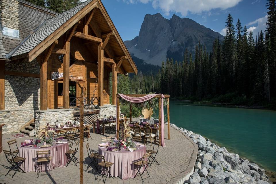 Emerald Lake Lodge Wedding