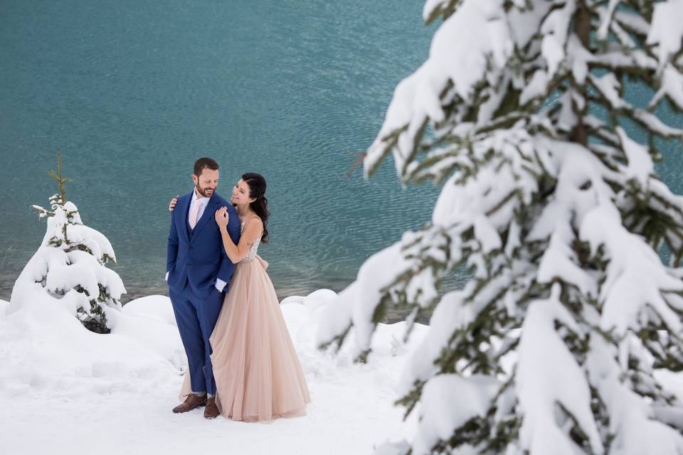 Lake Louise Wedding Photograph