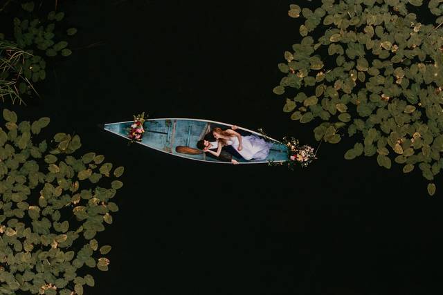 Aerial Drone Couples Photos