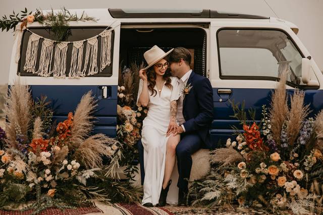 Stylized Van Couple photos