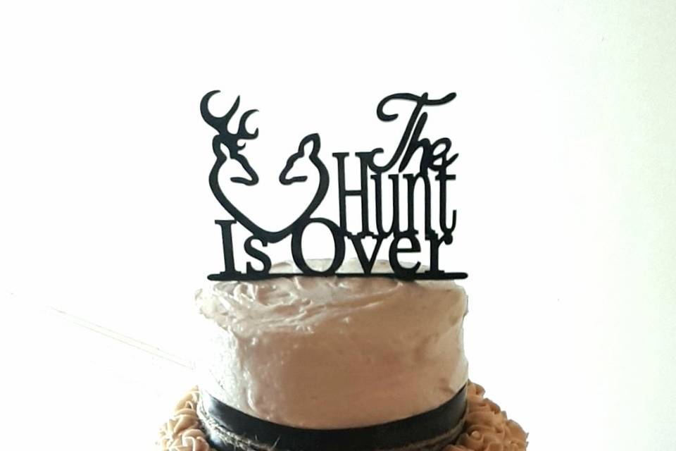 Clever Cake Topper