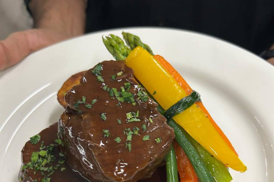 Beef Short Rib Plated