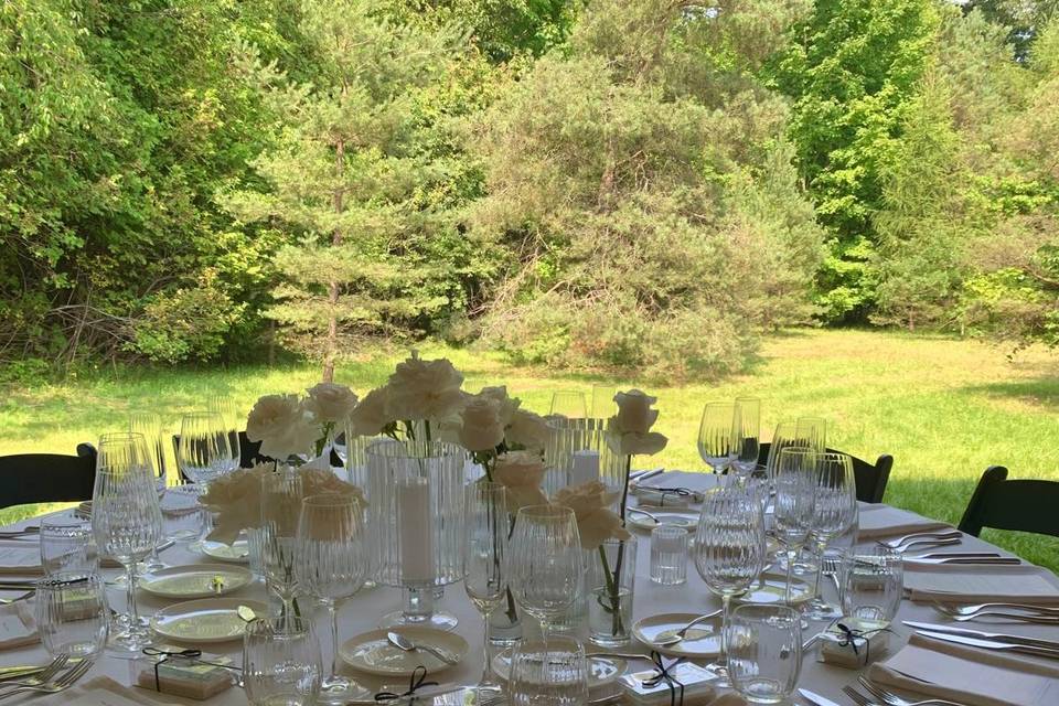 Table Set Up @ Private Estate