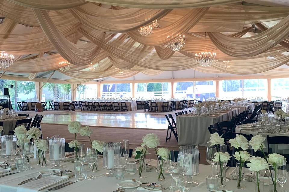 Table Set Up @ Private Estate