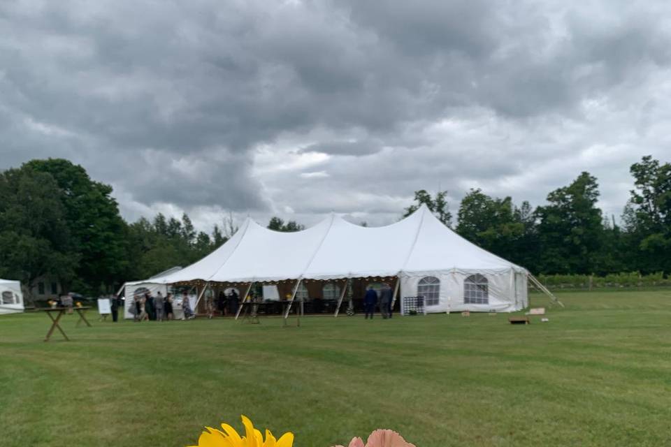 Reception Tent @ Private Estat