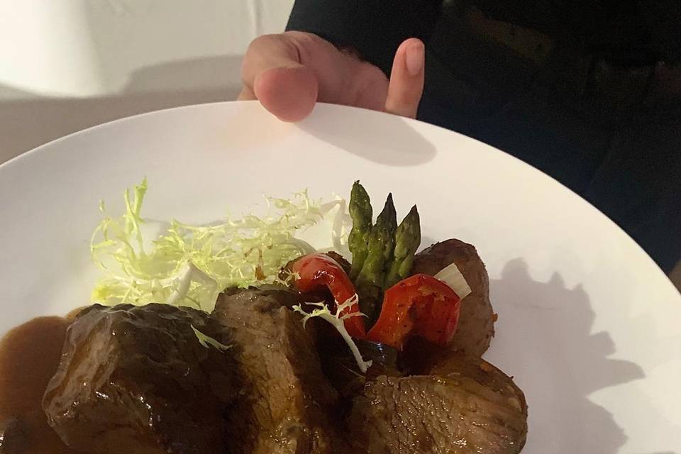 Beef Short Rib Plated