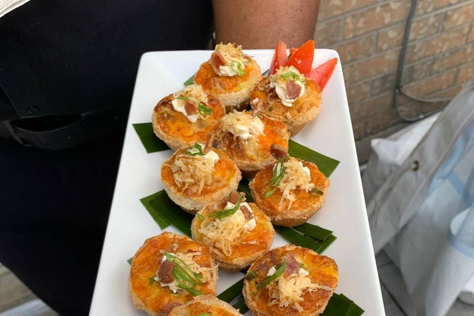 Tartlet Passed Hors D'Oeuvres