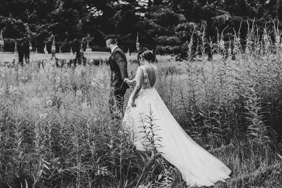 Bride and Groom Portrait