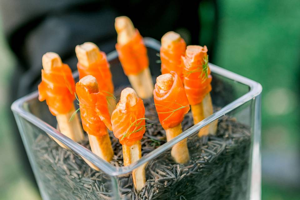 Smoked Salmon Canape