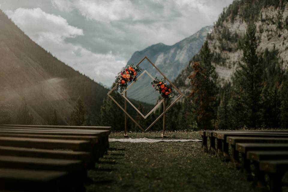 Tunnel Mountain Ceremony