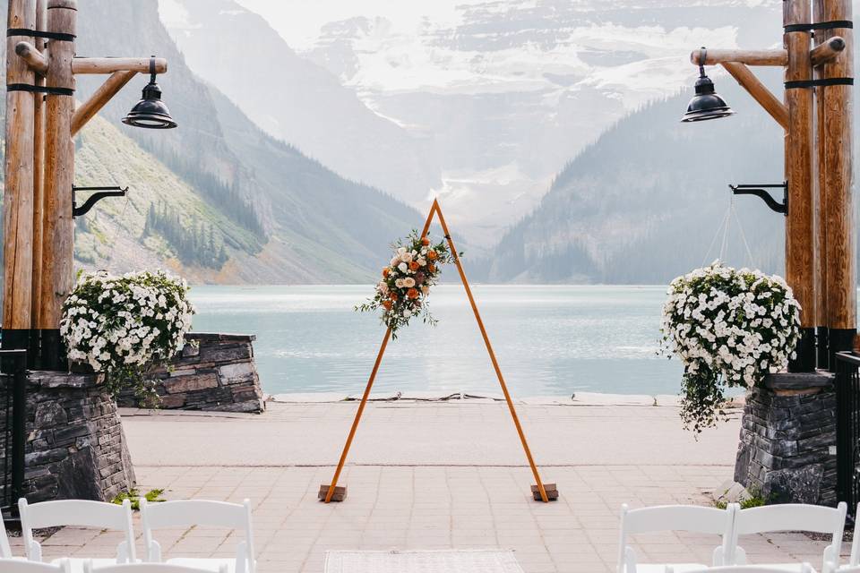 Chateau Lake Louise Ceremony