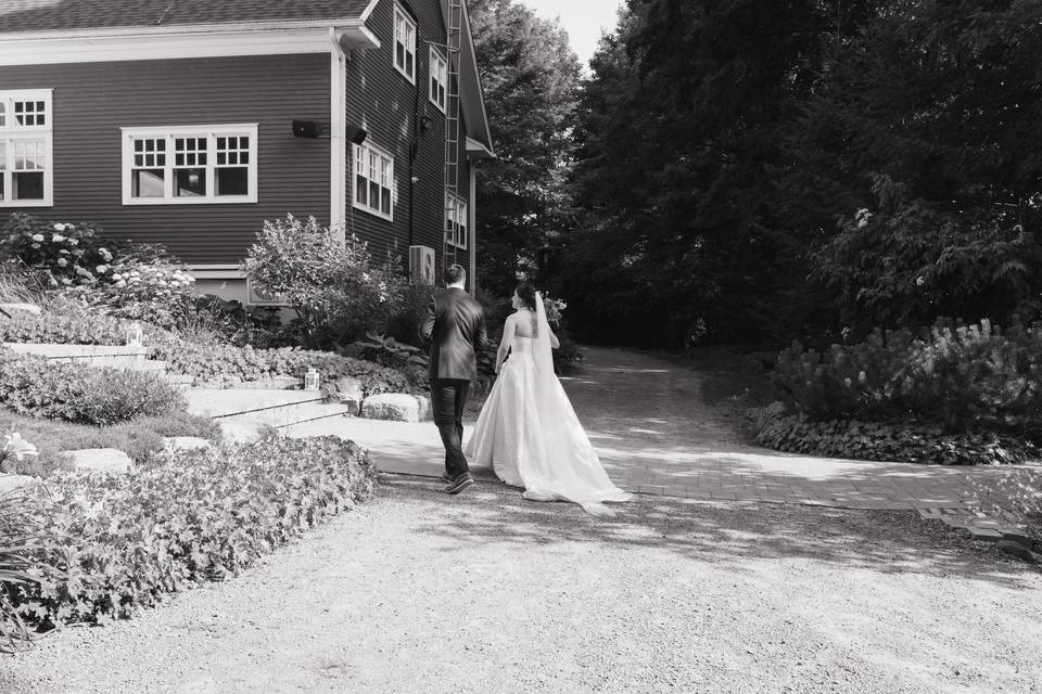 Post ceremony walk!