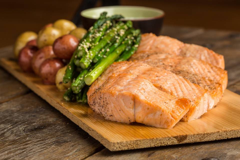 Maple Marinated Salmon